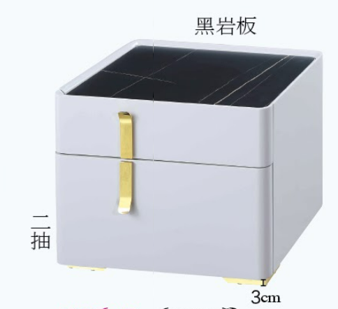 C281-12 G8025淺灰床頭櫃