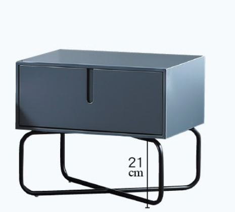 C282-4 G6011 灰床頭櫃