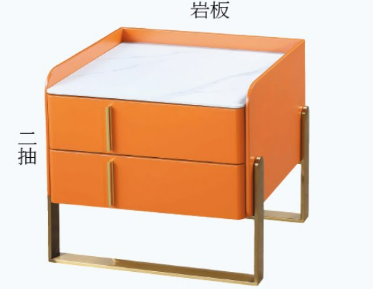 C281-2 G6049床頭櫃(橙)