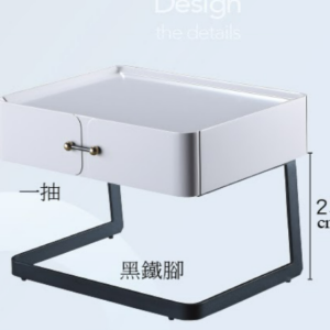 C282-15 702淺灰色床頭櫃