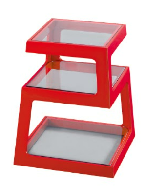 C284-20 CT-089A 休閒几 亮紅