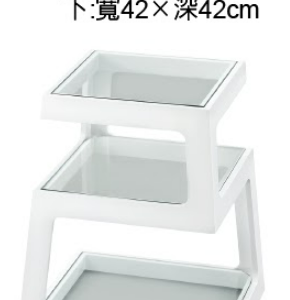 C284-19 CT-089A 休閒几 亮白