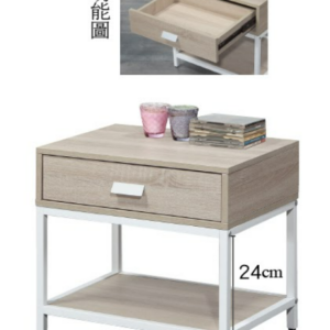 C286-21 SF003床頭櫃 冬瓜木色