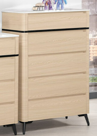 A1185-8 艾維斯2.7尺岩板五斗櫃 桌面12MM岩板