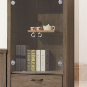 C289-5 樂比灰橡2尺中櫃