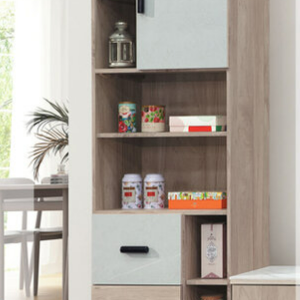 C301-1杜恩橡木白2.2尺書櫃