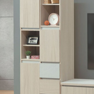 C300-1 夏朵2.2尺三抽書櫃