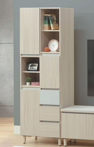 C300-1 夏朵2.2尺三抽書櫃