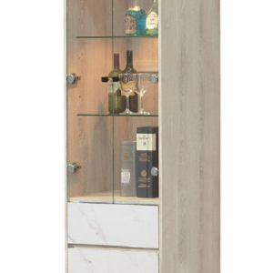 C305-1 梵思2尺展示櫃 美耐皿