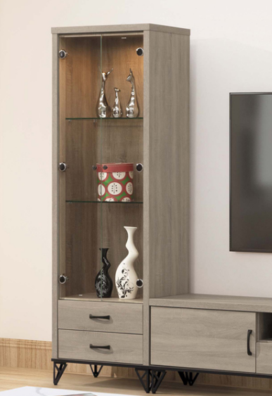 C306-3 蘇菲亞2尺展示櫃