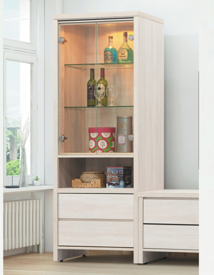 C309-3 麗寶白雲橡高桶櫃