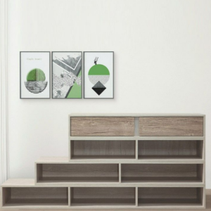 C311-1 莫德納4尺二抽隔層櫃