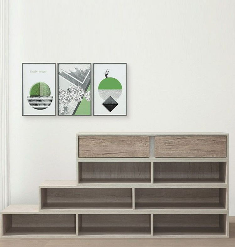 C311-1 莫德納4尺二抽隔層櫃