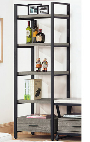 C316-3 515 灰橡工業風2尺展示架