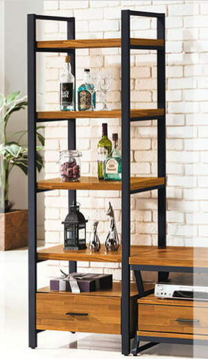 C316-1格維納2尺書架 一抽