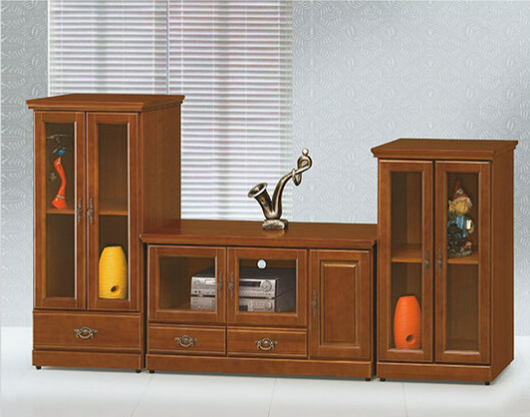 C320-5 和風樟木8尺中低櫃 全組