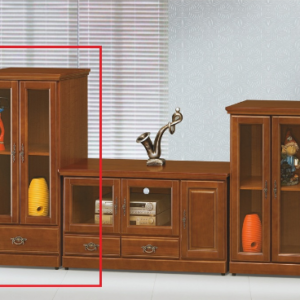 C320-6和風樟木高櫃 一抽