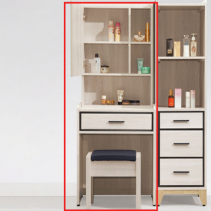 D109-7 貝莎2尺鏡台 含椅