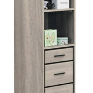 D113-8 丹尼雙色1.3尺鏡台 立櫃