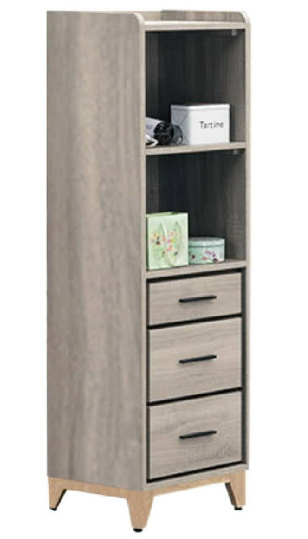 D113-8 丹尼雙色1.3尺鏡台 立櫃