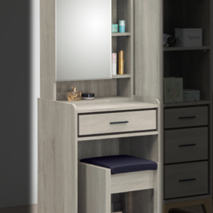 D113-7 丹尼雙色2尺鏡台 含椅