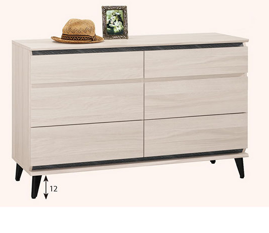 A1117-6 范德爾4尺六斗櫃