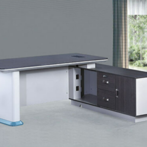 C331-2 KM-T865 L型 辦公桌 含側櫃