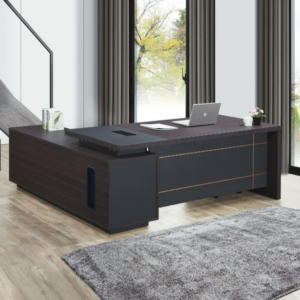 C332-4 YF221 2米L型辦公桌 含側櫃