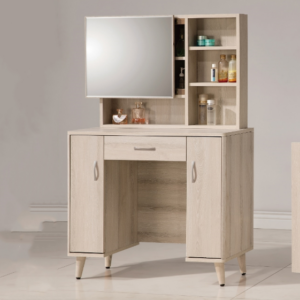 D123-5 艾瑪3.2尺鏡台 含化妝椅 整組不拆售