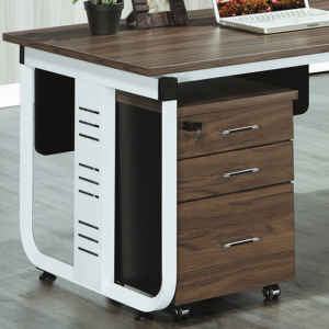 C336-4 B0218 胡桃活動櫃 另購