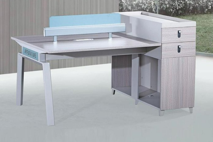 C339-3 8816 二人位辦公桌 正 反 各2抽