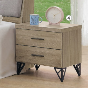 D130-4 灰橡色床頭櫃