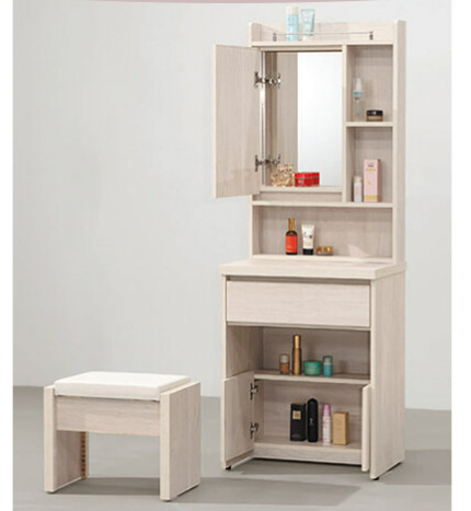 D131-4 希莉亞2尺鏡台 含椅