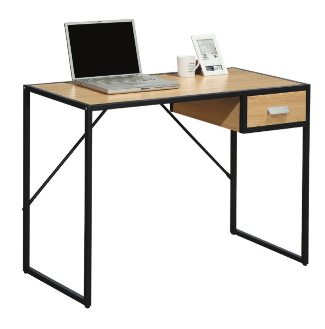 C340-4 鐵架3尺半書桌