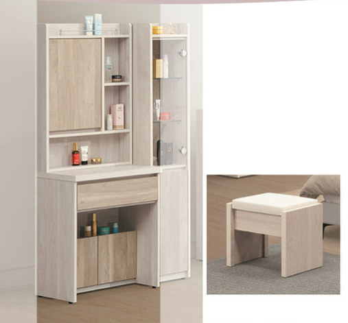 D133-2 梅西2尺鏡台含椅