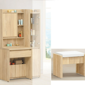 D135-1 約書亞2尺鏡台 含椅