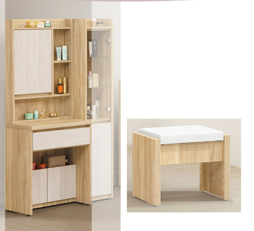 D137-1  卡洛斯2尺鏡台 含椅