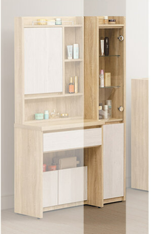 D137-2 卡洛斯1尺鏡台側櫃