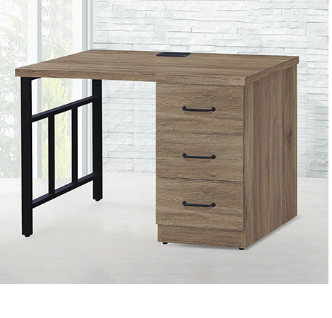 C344-9古橡4尺書桌