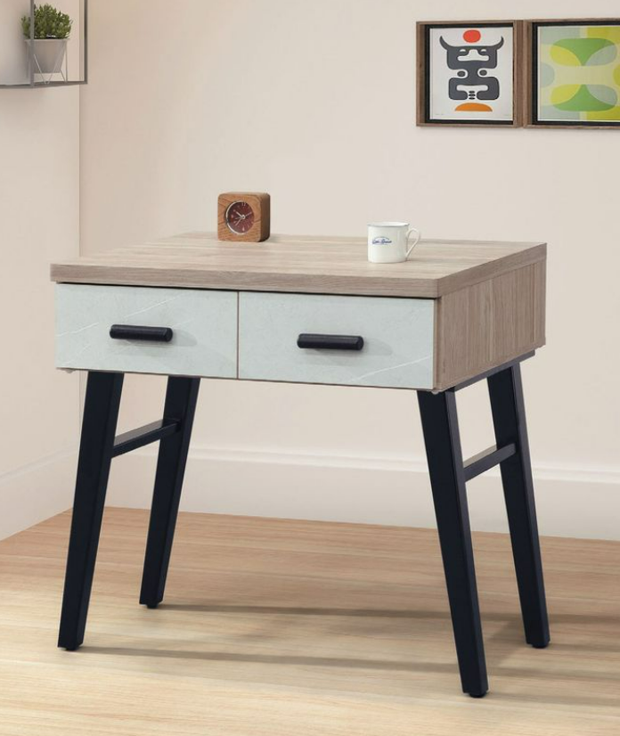 C345-3橡木白2.7尺書桌