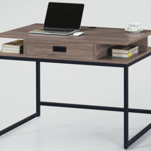 C348-1卡爾灰橡木書桌