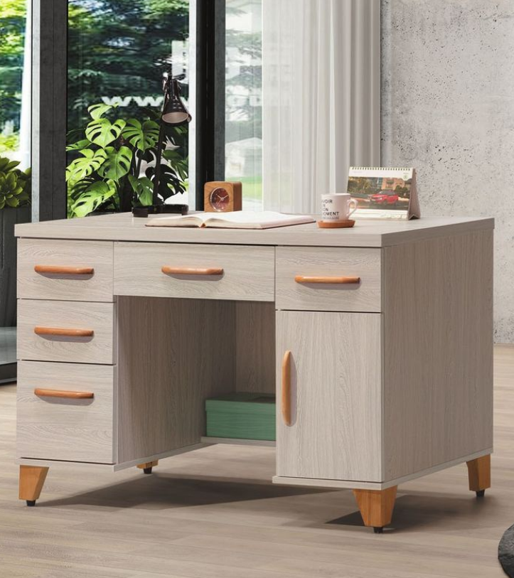 C351-3艾力積赤木4尺辦公桌 隔板*1