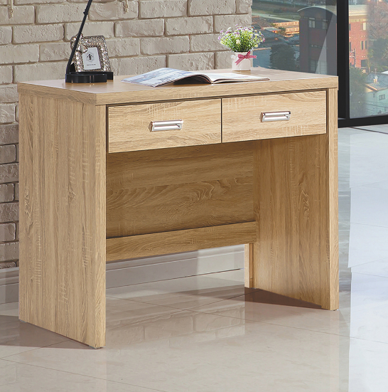 C355-5原切橡木3尺書桌