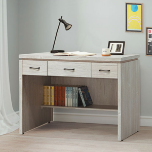 C354-1炭燒白橡4尺書桌下座