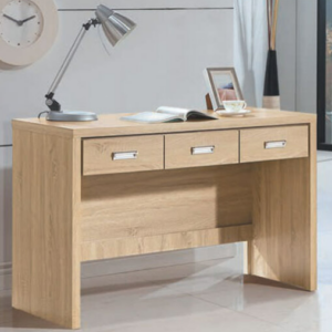 C355-6原切橡木4尺書桌