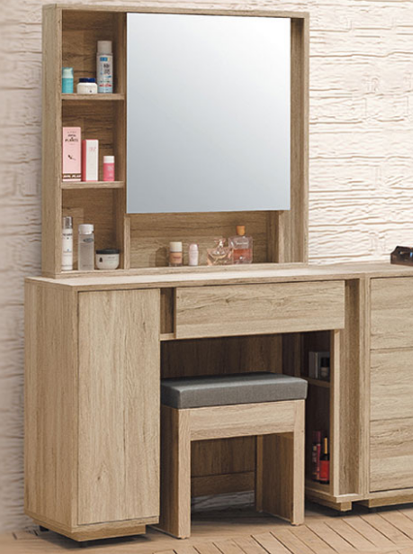 D154-5 莫蘭迪化妝台 含椅