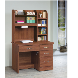 C358-1 柚木3.2尺書桌上座+C358-2 下座