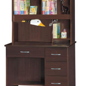 C360-9 12胡桃書桌上座 無燈座+C360-10 下座