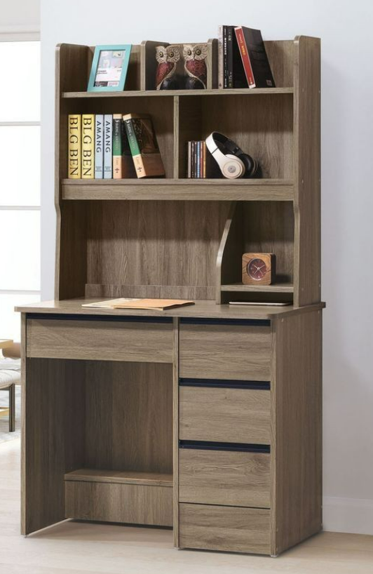 C360-5灰橡517型3尺書桌上座+C360-6灰橡517型3尺書桌下座