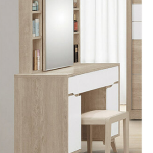 D157-8 肯詩特原橡雙色3.3尺鏡台 不含椅